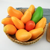 big green mango emulational fruit model fruit shop props wholesale simulation mango model fake mango