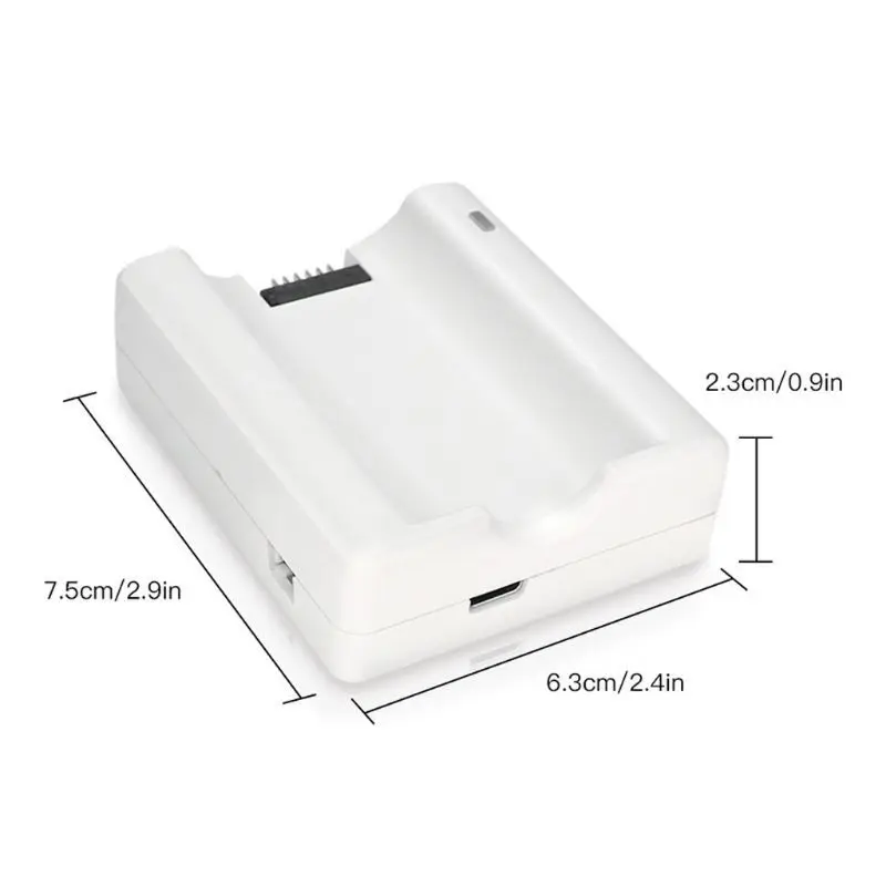 1 комплект QC3.0 Быстрая Зарядка аккумулятора док-станция с usb-кабелем для передачи