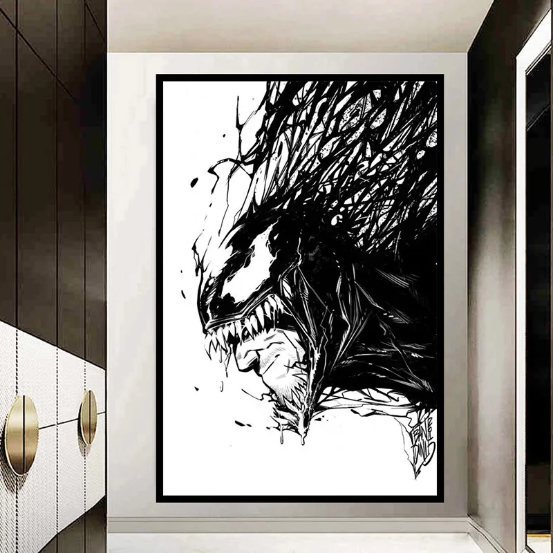 Скандинавский чудо-яд пусть будет бойня домашний интерьер холст живопись плакат