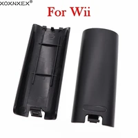 20pcs wireless game controller battery case back cover for nintend wii remote controller gamepad handle battery cases covers