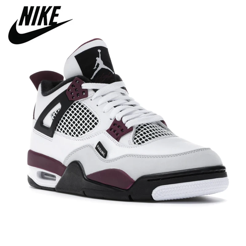 

Venda quente masculino ar aj retro 4 basquete sapatos autnticos esportes neon cactus jack.