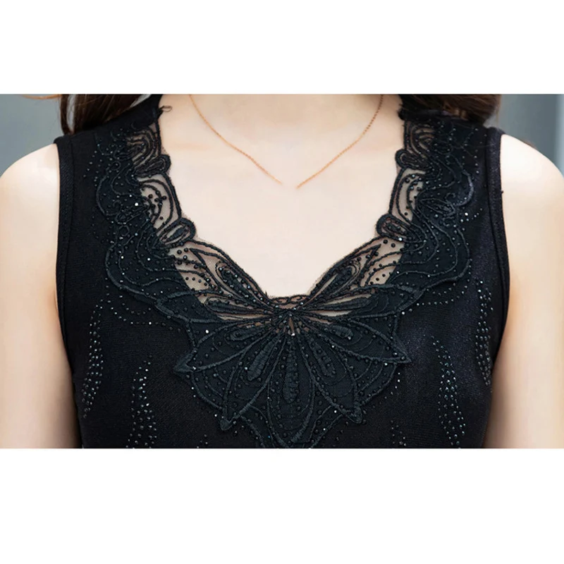 Платье OHRYIYIE женское с вышивкой бабочки пикантное платье V-образным вырезом на