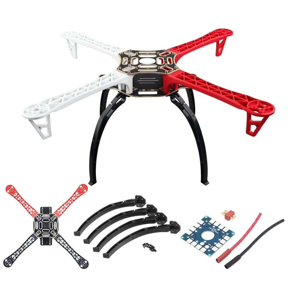 

F450 Drone With Camera Flame Wheel KIT 450 Frame For RC MK MWC 4-Axis RC Multicopter Quadcopter Heli Multi-Rotor with Land Gear