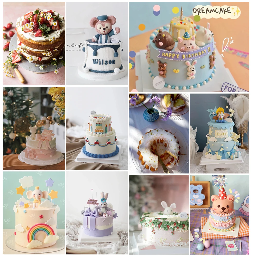 

5D Food DIY Diamond Painting Art Cake Diamond Embroidery Mosaic Handmade Dessert Picture Home Decoration Painting
