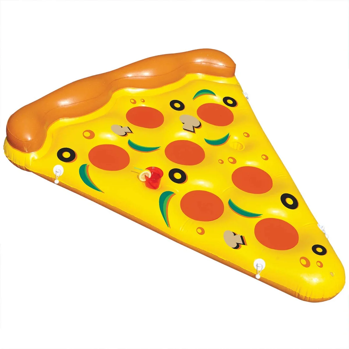 

Pvc Inflatable Pizza Floating Row Inflatable Water Pool Toy Floating Bed Swan Flamingo Pizza Floating Row Summer Water Toys