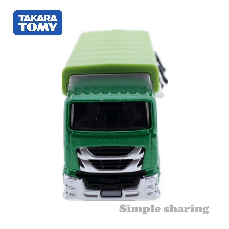 Takara Tomy длинный тип Tomica No.139 крупного рогатого скота транспортер включен 8 коровы