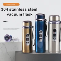 large capacity thermos water bottle for tea portable thermal mug stainless steel cup sport cycling vacuum flask insulated