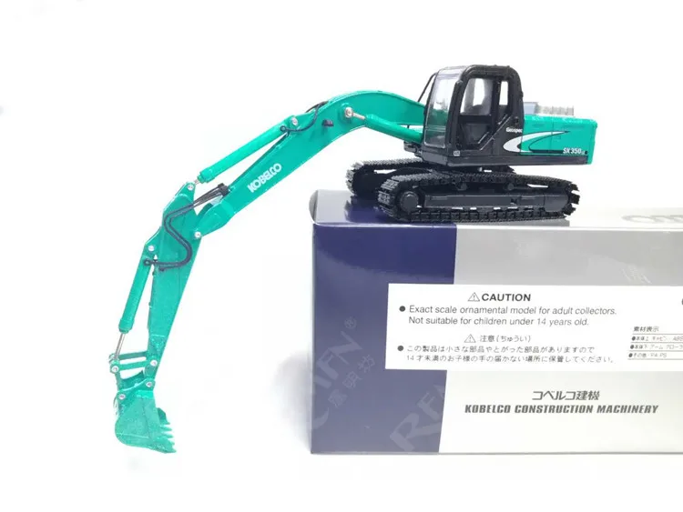 Литьевая игрушка модель 1:50 весы Kobelco гидравлический экскаватор с металлической