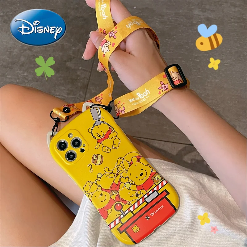 

Disney Phone Case for IPhone 7/8P/X/XR/XS/XSMAX/11/12Pro Pooh Phone Case Cover
