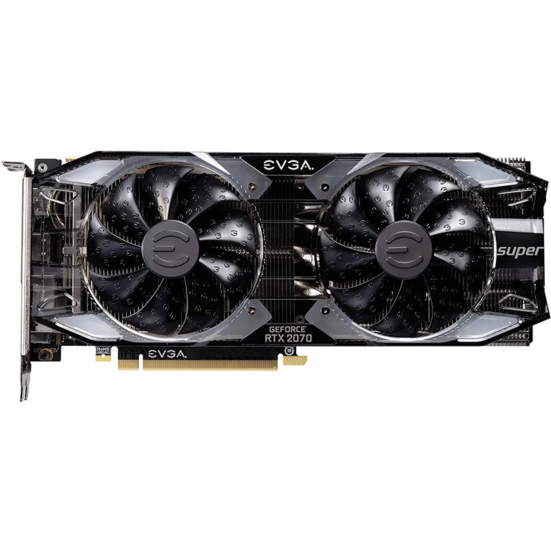 EVGA GeForce RTX 2070 XC ULTRA GAMING 8 Гб GDDR6 двойные вентиляторы HDB и RGB светодиодный видеокарта