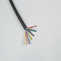 12m 6 core 7 core 9 core 10 core 0 5mm trvv high flexible pvc jacket oil resistance unshielded towline cable for chain systerm