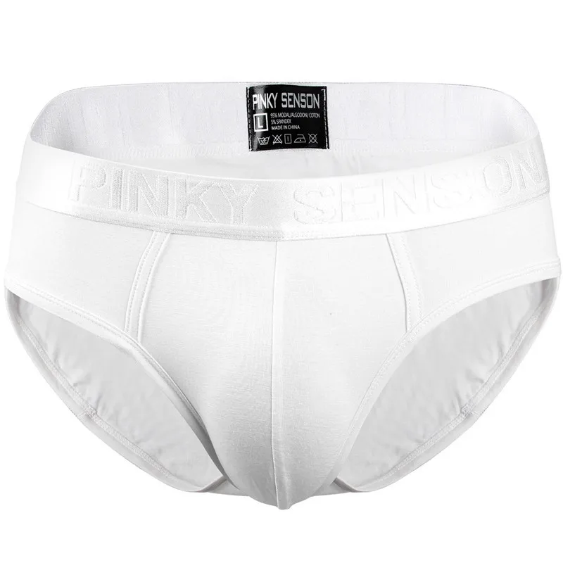 PK04 white Orlvs, Брендовые мужские боксеры, хлопковое сексуальное мужское нижнее белье, мужское нижнее белье, мужские трусы, шорты, боксеры с рисунком, u-образная выпуклая сумка для геев - Цвет: PK04 white
