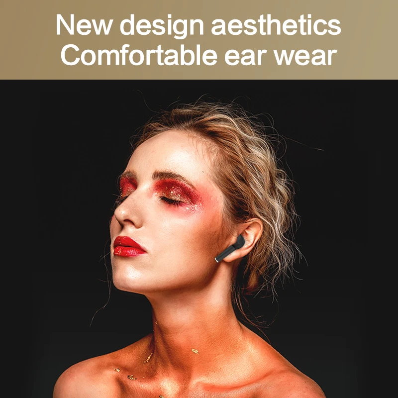 

True Wireless Binaural II 5.0 Bluetooth Earphone TWS Portable Fashionable Universal Compatible Sport Useful In-Ear Headphone