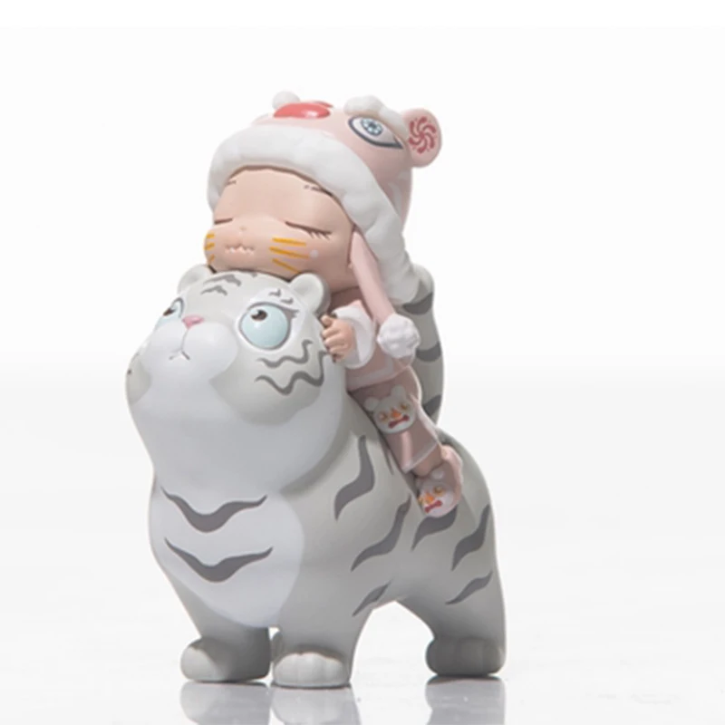 Белые ночные сказки Ruyi маленький тигр игрушки сокровище новогодние подарки для