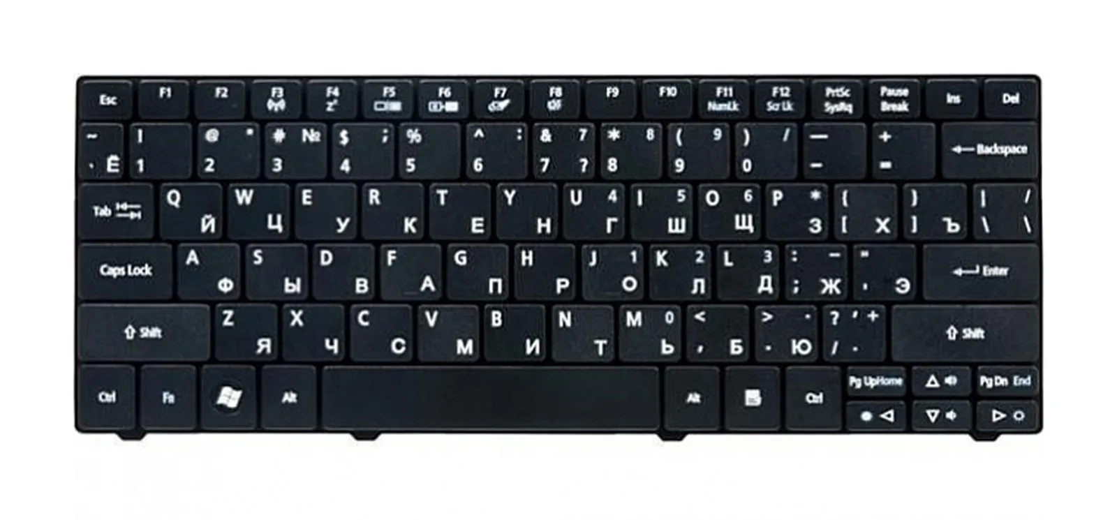 Клавиатура для ноутбука Acer 1810 1830T 1410 One 721 722 751 P/n: ZA3 ZA5 NSK-AQ00R NSK-AQ10R | Компьютеры и офис