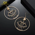 Женские серьги из нержавеющей стали, 18K