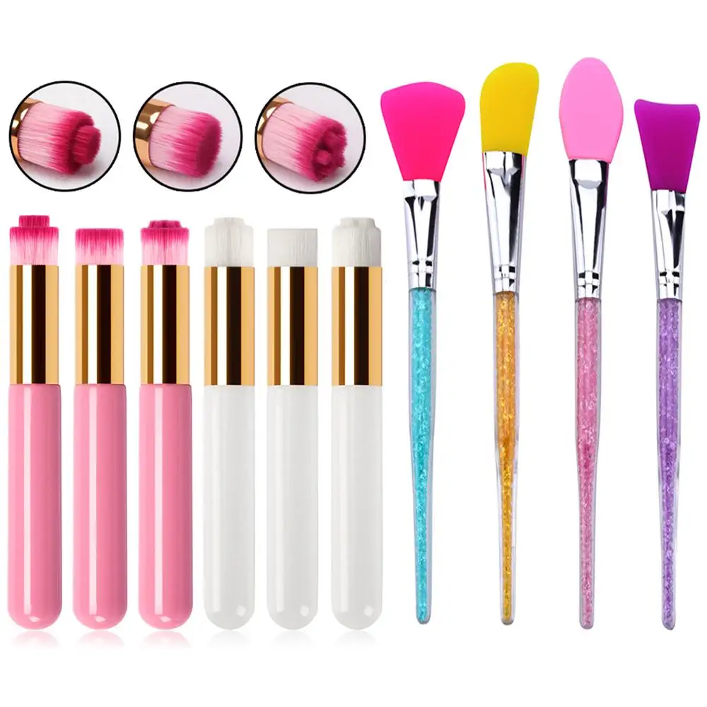 5 шт./компл. набор профессиональных кистей для макияжа лицевая носовая щетка