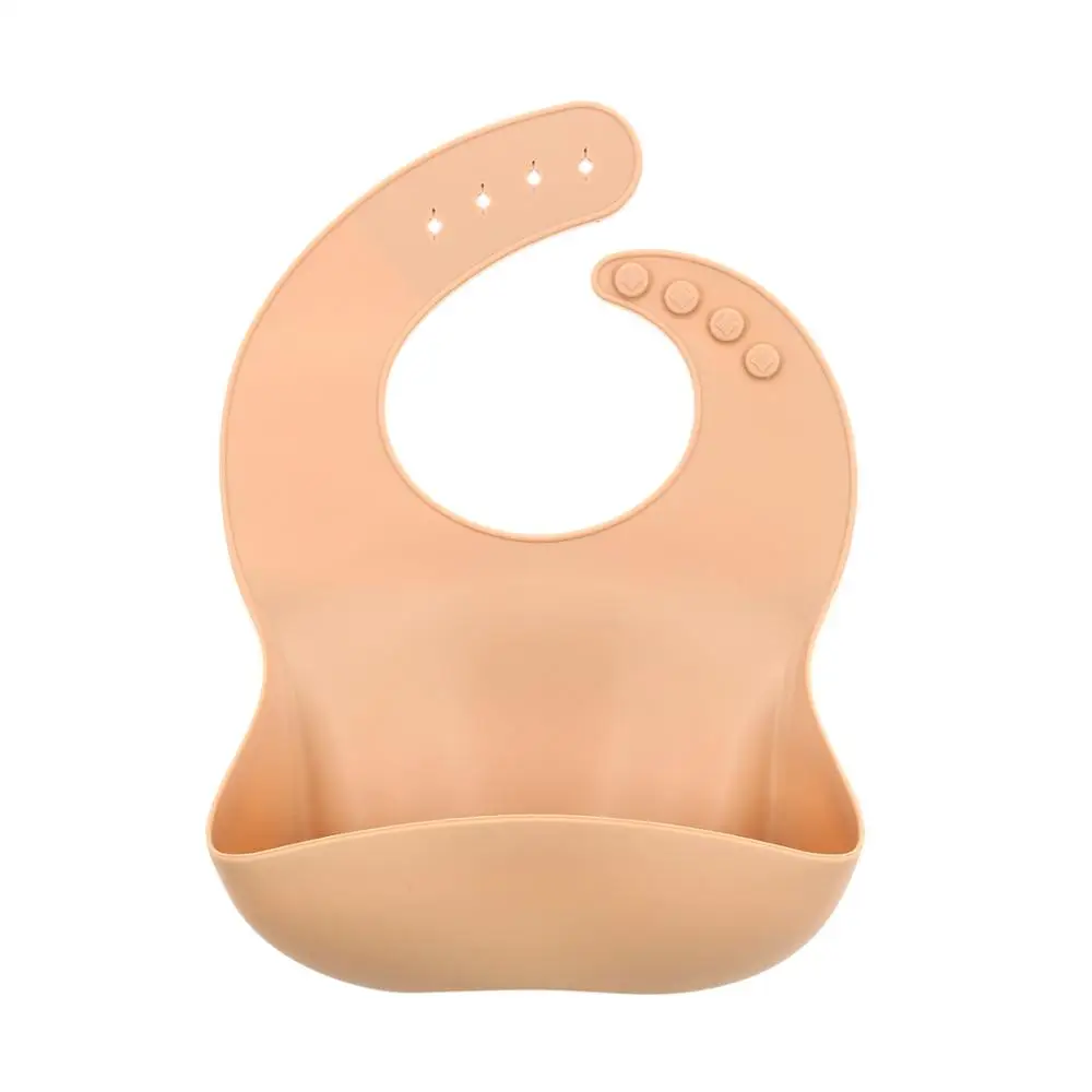 Soft Silicone Wipe Clean Waterproof Baby Bibs | Детская одежда и обувь