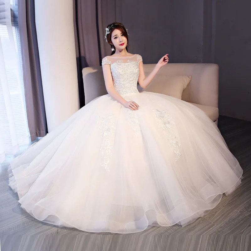Vestido De Noiva Специальное предложение Платье без бретелек половина пляжные