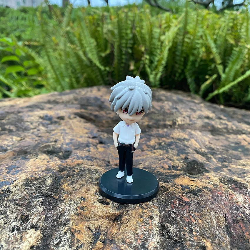 Экшн-фигурки из аниме Ева Q Version игрушки Вы можете продвинуться Nagisa Ayanami King Asuka Langley