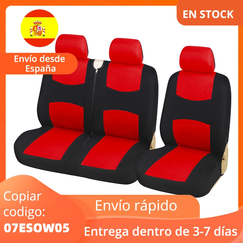 

1+2 Car Seat Cover for Truck Interior Accessories For nissan primatar For Renault Master For Hugy77