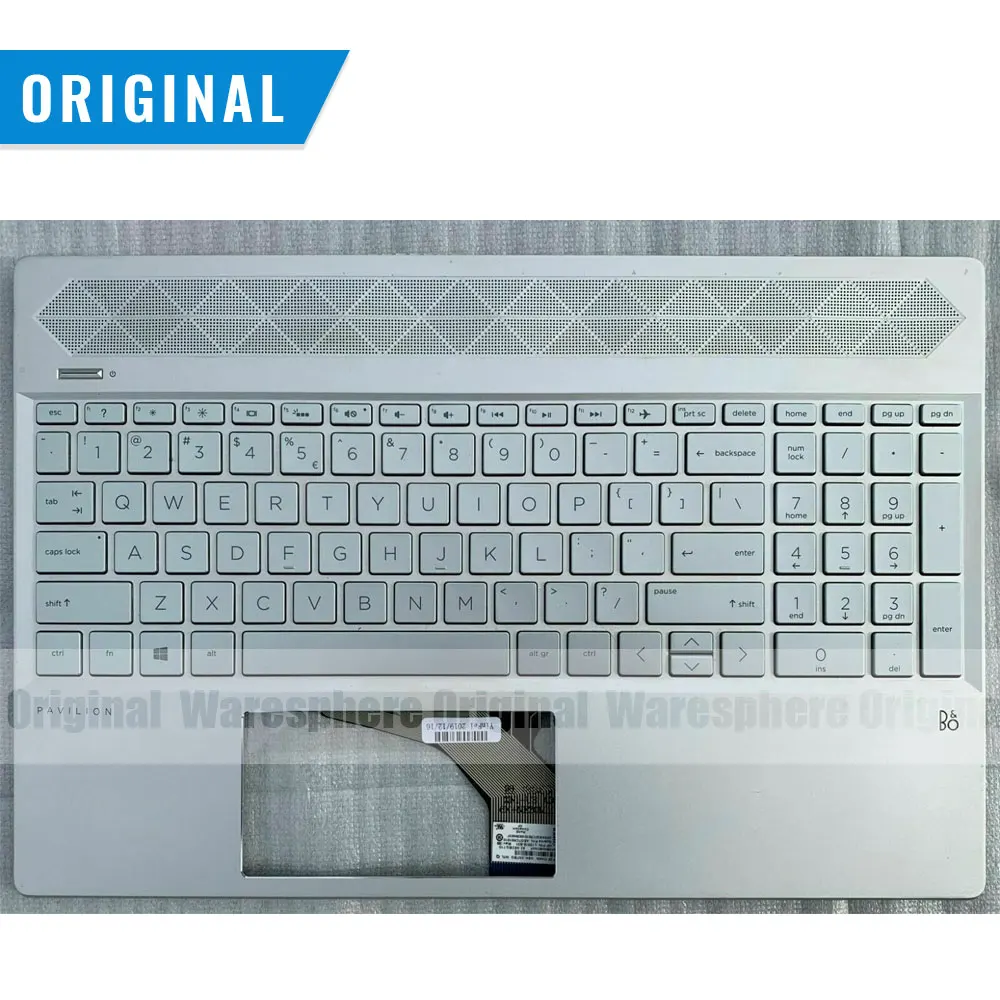 Новая Оригинальная верхняя крышка верхний чехол для HP Pavilion 15-CS 15CS Упор рук с