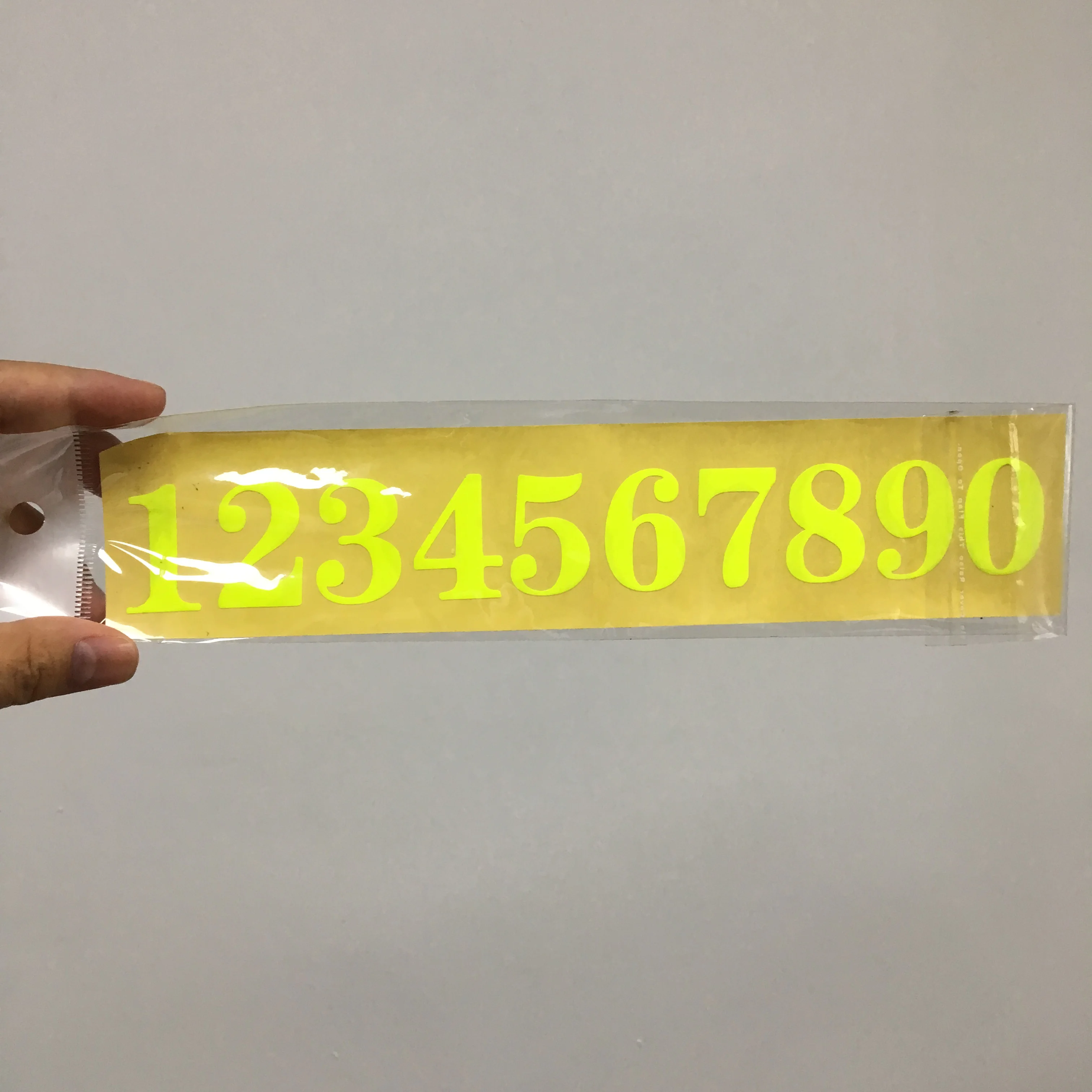 Светоотражающая Виниловая наклейка для мотоцикла 0-9 дюймов | Автомобили и