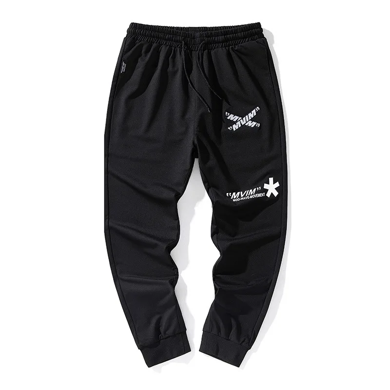 

Sweatpants Male Street Fashion Spring Autumn Harlan Pants Casual Pants Trousers Letter Printing Men Hip Hop Jogging Pants