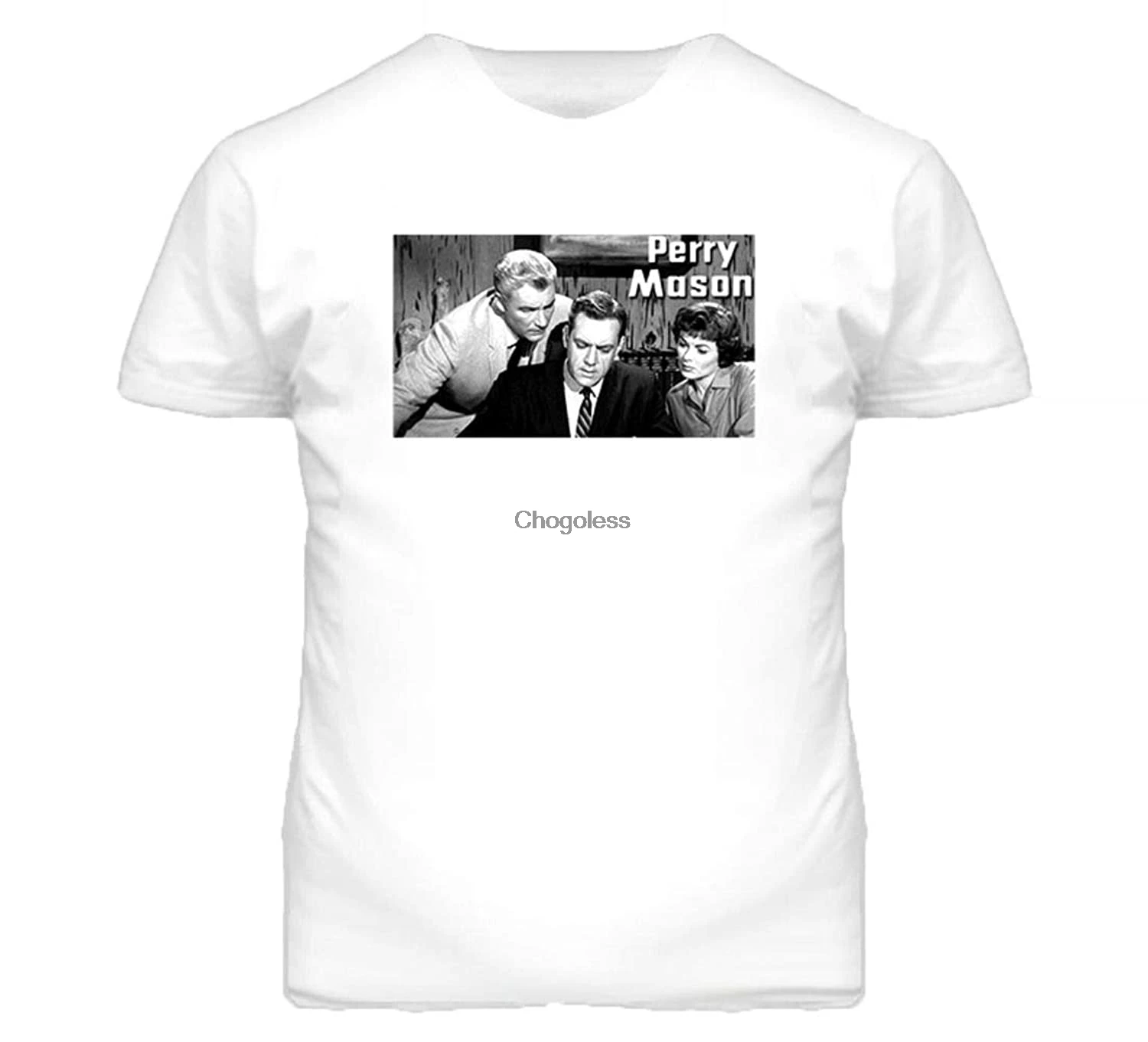

Perry Mason Classic TV Show T Shirt Custom Shirt Personalized Shirt Custom Shirt Printing Men Women Black