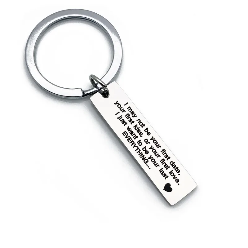 Оригинальный стиль мужчина может не быть вашей первой датой брелок для