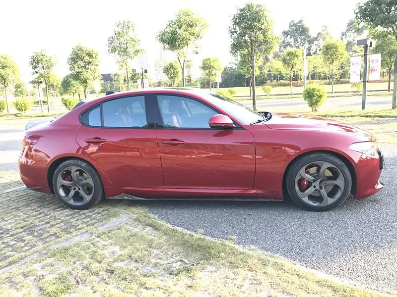 Боковая юбка из углеродного волокна для автомобиля боди бампер боковая чехол