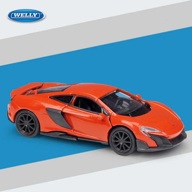 Welly масштаб 1:36 MCLAREN 675LT купе модель автомобиля из сплава металлическая литая