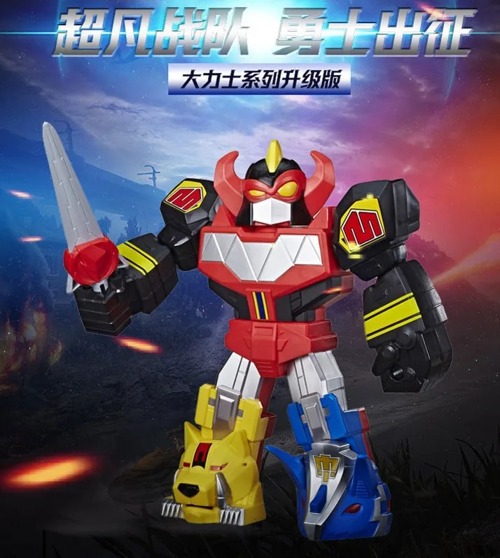 Робот Hasbro мощный динозавр мехакорд рейнджеры модель команды игрушка детские