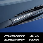 Наклейки на автомобильные стеклоочистители, виниловые аксессуары для Ford Fiesta Mondeo Fusion Explorer Escape Shelby Edge Ecosport Kuga Mustang, 4 шт.