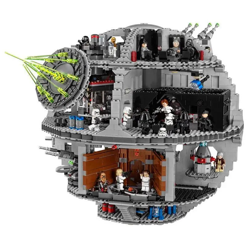 05035 05063 Звездные серии войны UCS Death Star развивающие строительные блоки кирпичи