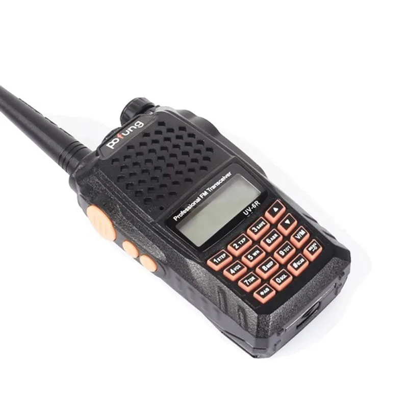 Портативная рация UV6R 7 Вт 128 каналов двухсегментная УФ-модуляция частоты мощная