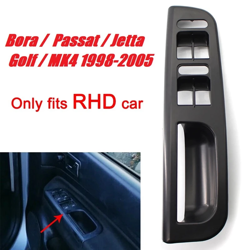 

Автомобильная панель управления RHD для Golf Passat Jetta MK4 1998-2005, Черная