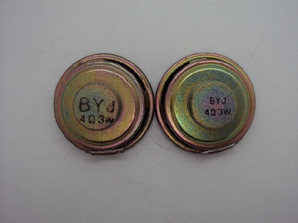 2 шт. дюймовые мини аудио аксессуары/маленький 4 Ом 3 Вт Полнодиапазонный динамик