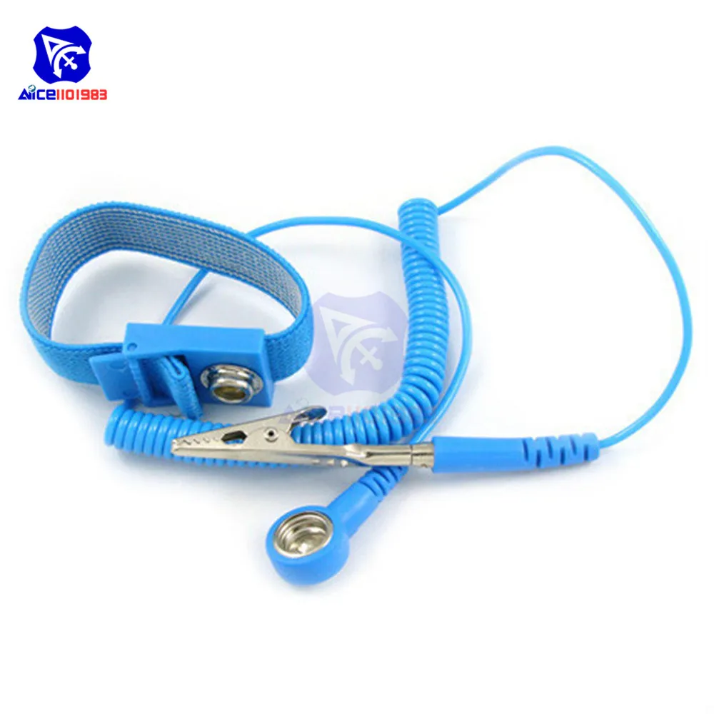 Антистатический браслет diymore с беспроводным зажимом антистатический ESD |