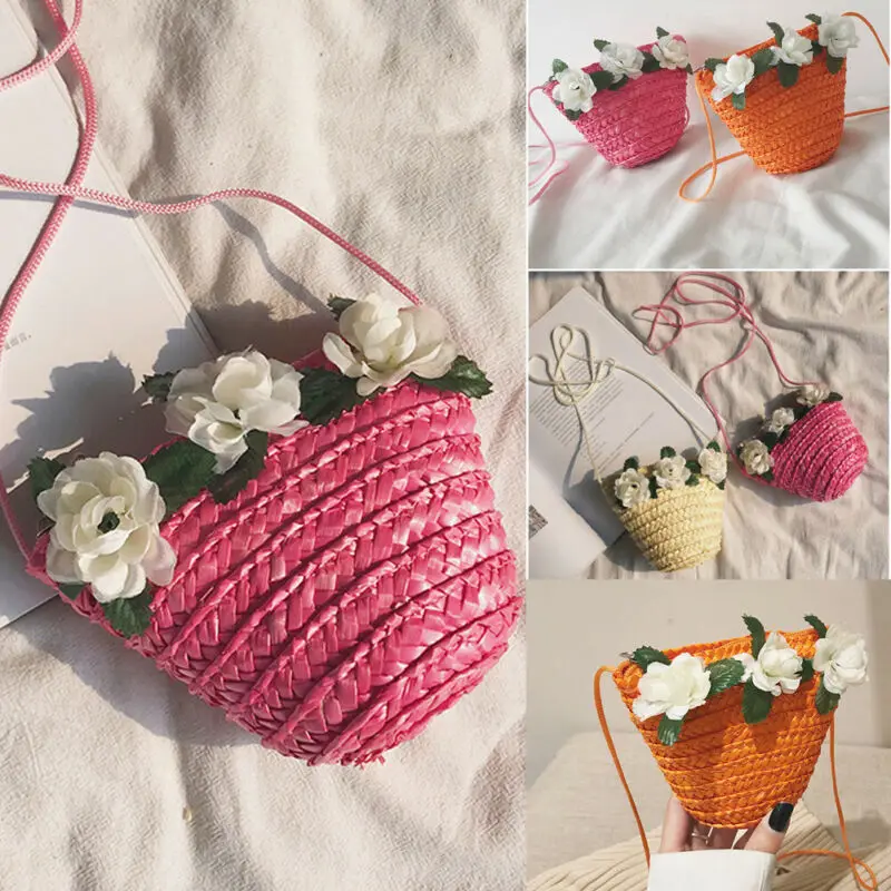 Новые модные плетеные сумки через плечо соломенные летние женские Пляжная