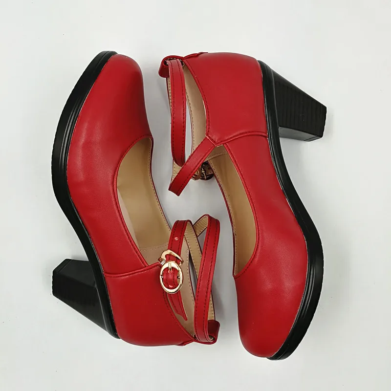 Туфли-лодочки женские на высоком каблуке мягкая удобная рабочая обувь из