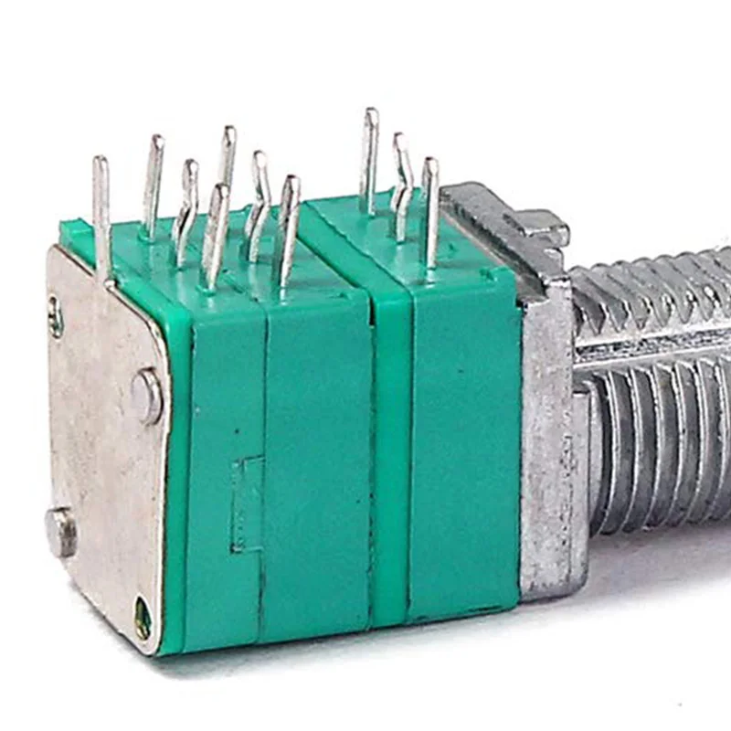 Горячие HG гитарные потенциометры вал 10 игл разделенный изогнутый горшок