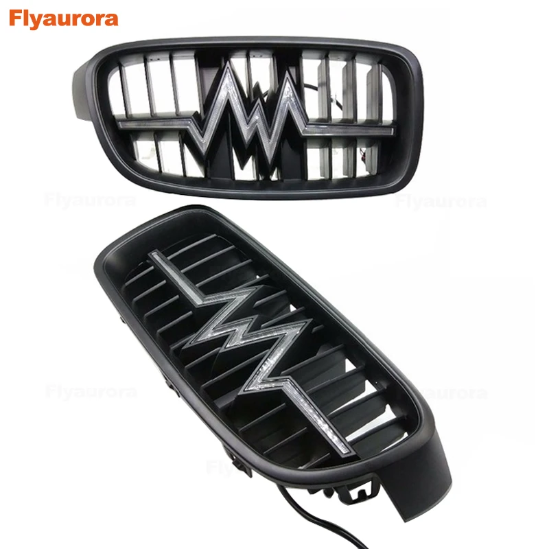 Новая светодиодная подсветка для переднего бампера решетка радиатора поворот в