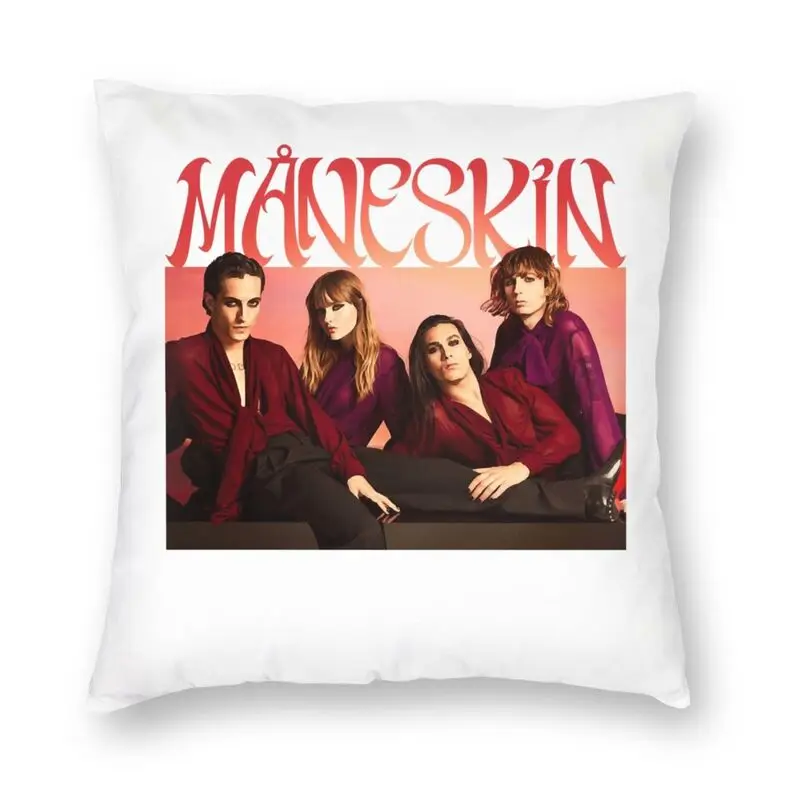 

Maneskin, Сказочная искусственная подушка, чехол, Декор для дома, Италия, Дамиано, Давид, Роскошный чехол для диванной подушки, украшение для гос...