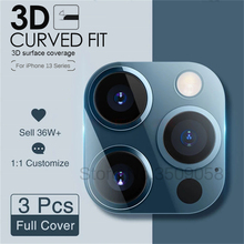 Funda protectora de vidrio templado curvado 3d para iphone...