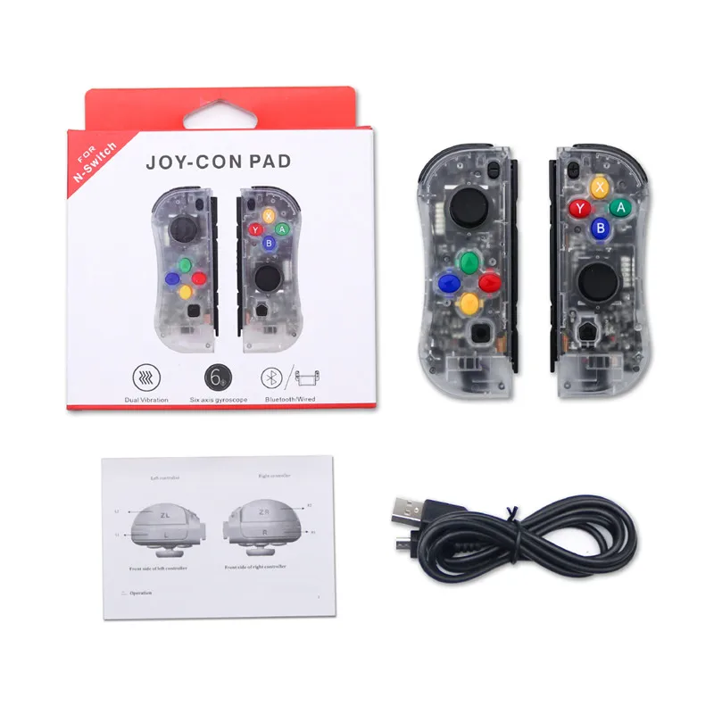 Для Joy-con nintendo Switch геймпады беспроводной игровой контроллер Джойстик ДЖОЙСТИК Джойстик аксессуары для контроллера