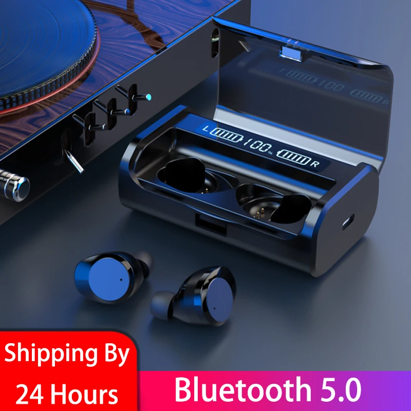 G06 Bluetooth наушники True Беспроводной 5 0 наушники-вкладыши TWS с в-ухо IPX6