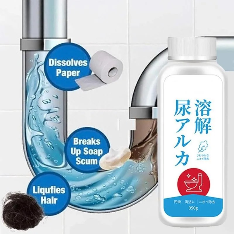 

350g Sink And Drain Cleaner Powerful Pipe Dredging Agent Portable High Efficiency Pipe Cleaning Dredge Powder Kitchen Tools