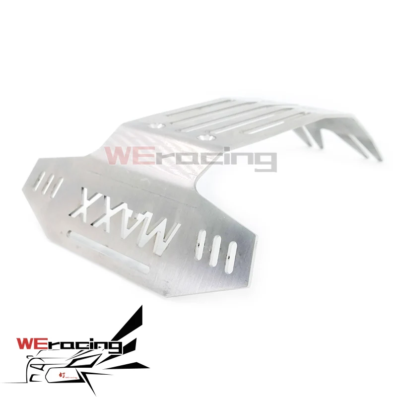 1:5 Traxxas X-MAXX Upgrade stainless steel skid plate kit chassis armor protection S226 | Parts & Accs