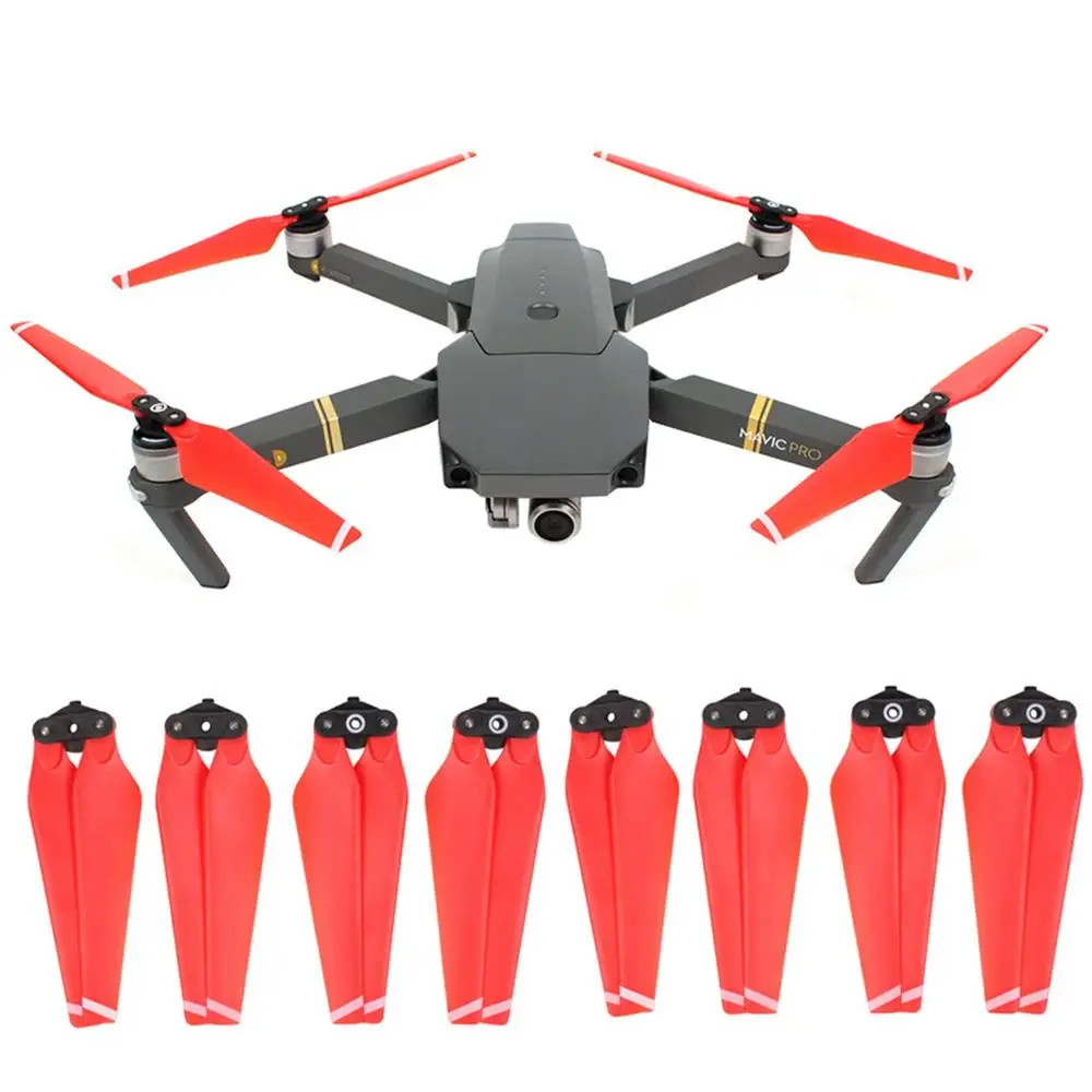 8 шт. Пропеллер для DJI Mavic Pro Drone быстросъемный реквизит складное лезвие 8330 запасные части сменный аксессуар крыло вентиляторы CW CCW